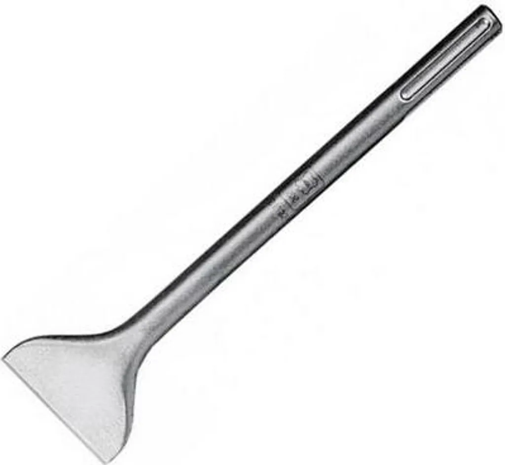 Ciseau plat robuste 80mm DEWALT SDS-Max haute résistance 300mm long