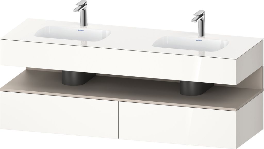 DURAVIT QA4797091220010 QTG EWT KWTU 1600 Wß Hgl. Be