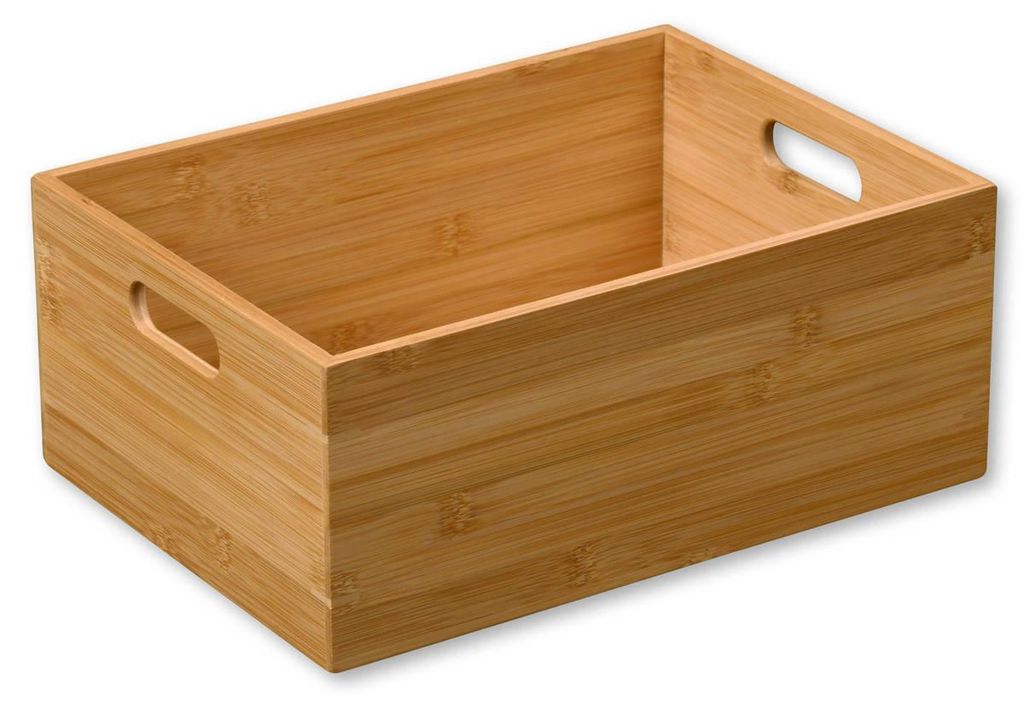 KESPER Aufbewahrungsbox Kiste Bambus , stapelbar, mit 2 Produktbild 