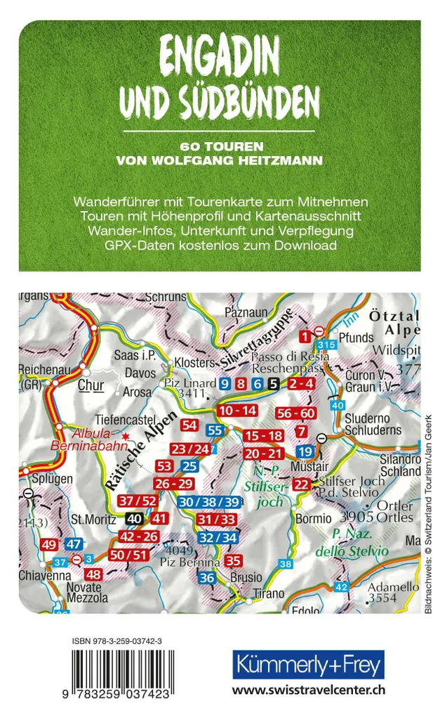Randonner sans se perdre en Engadine avec ce guide de montagne