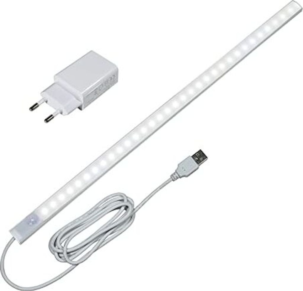 LED-Bewegungssensor Schrankleuchten Küche, 43 cm helles Lichtstreifen, Küche unter Einheit Licht, unter Beleuchtungsschrank, Regale, Werkbank, Ga...