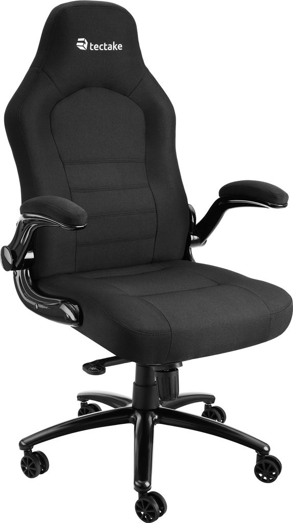 tectake Bürostuhl Springsteen ergonomische Form 360° drehbar