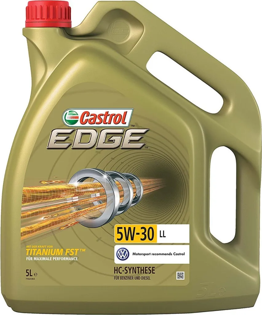 Huile Moteur Castrol Edge 5W-30 LL Bidon de 5L pour Auto Essence Diesel