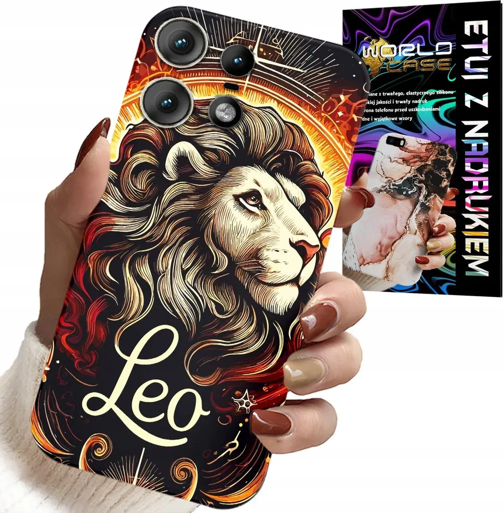 Cover Motorola Edge 50 Pro Leone Astronomia: Alluminio e Design Pro