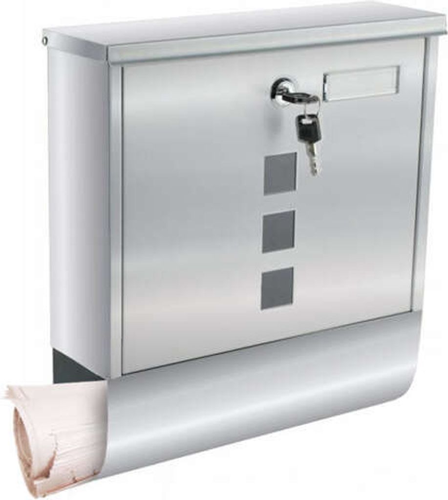 Briefkasten Groß  Wandbriefkasten Postkarten  Briefe + 2 Produktbild 