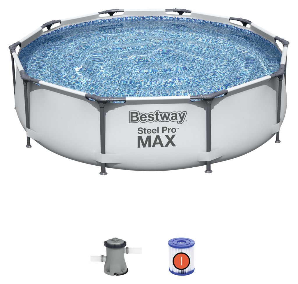 Bestway Steel Pro 56408, 4678 l, Basen ramowy, Niebieski, Zdjęcie produktu 