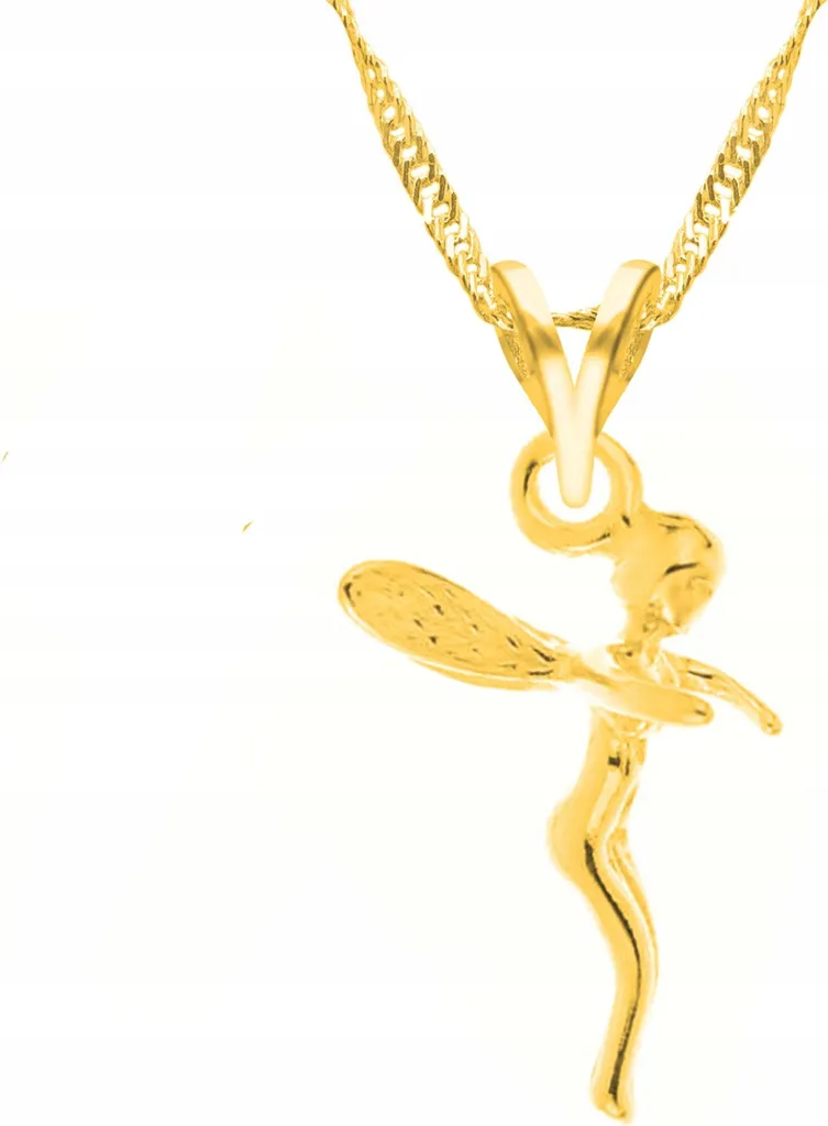 Collana Donna Elfo e Fata Argento 925 Oro - Gioielleria Raffinata