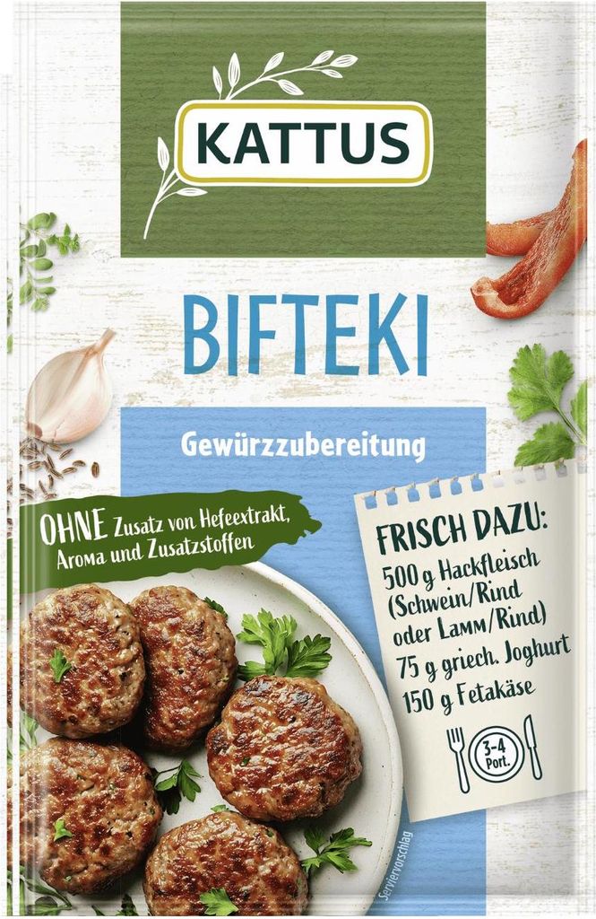 Bifteki Gewürzzubereitung Produktbild 