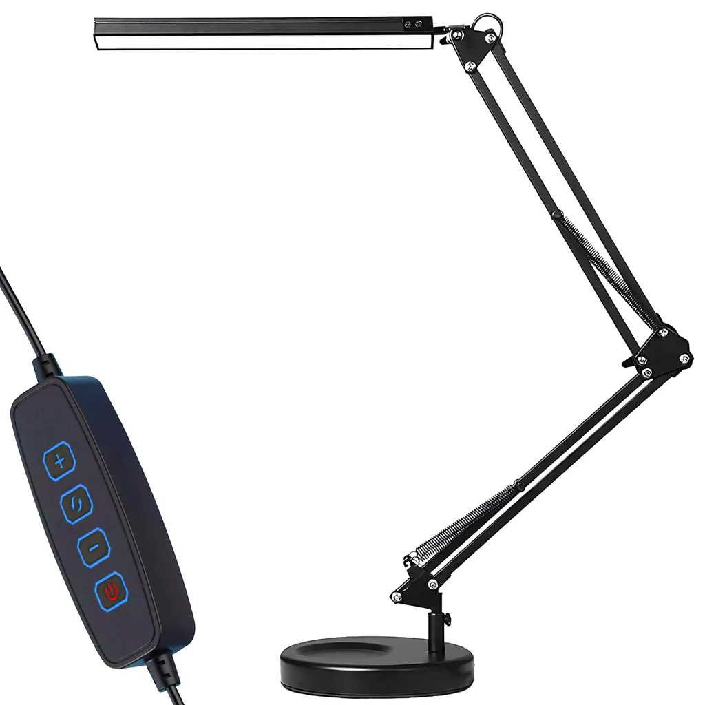 Lampe de bureau LED Retoo à intensité variable pour lecture et travail