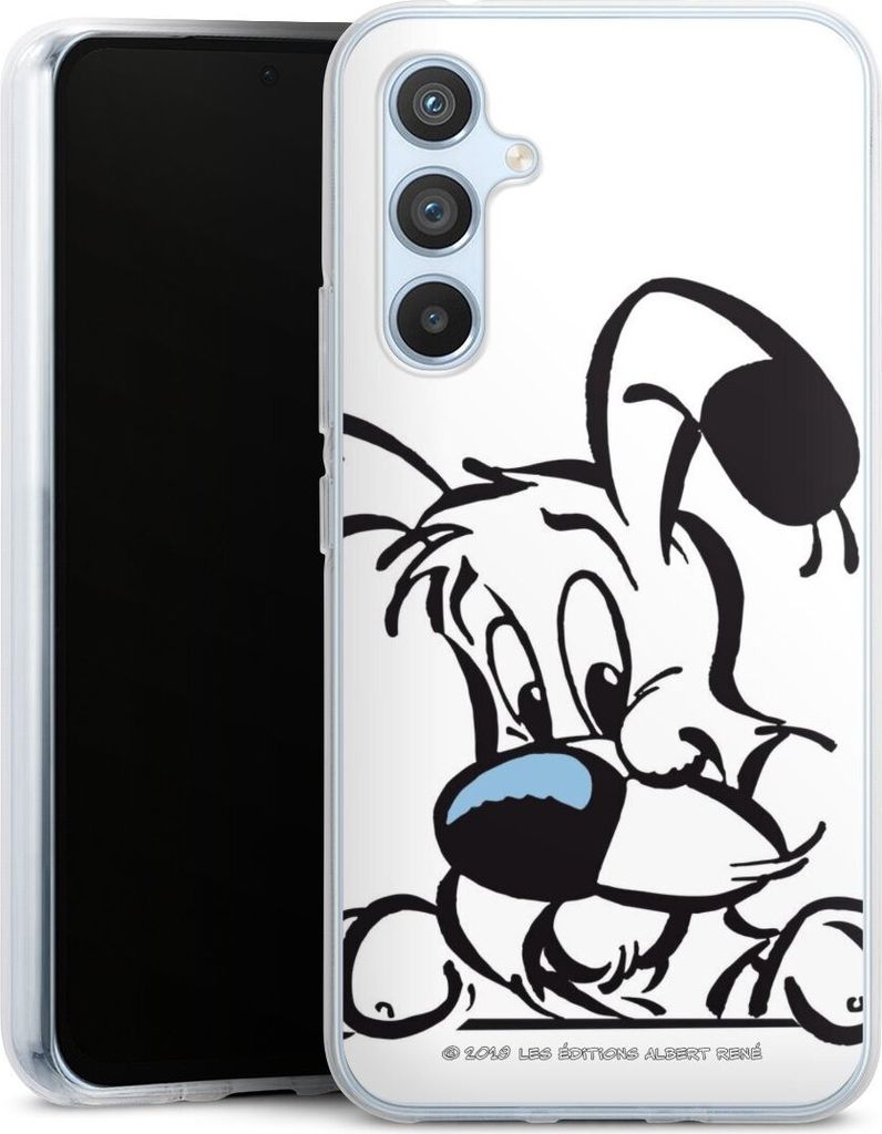 DeinDesign Handyhülle für Samsung Galaxy A54 5G Silikon Hülle Case Smartphone Schutzhülle Comic Idefix Offizielles Lizenzprodukt