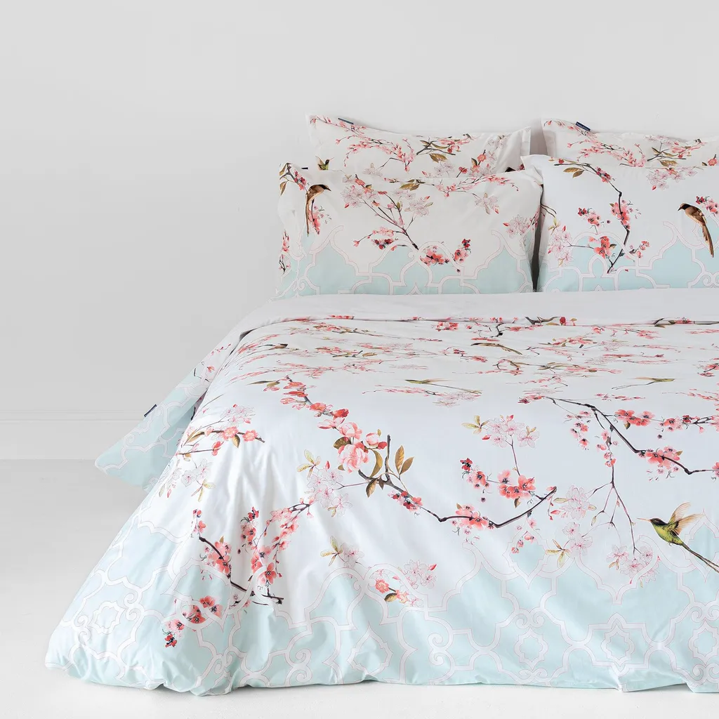 XPINGO Copripiumino Giapponese 140 x 200 cm 1 persona 3D Giappone Samurai Biancheria da letto con