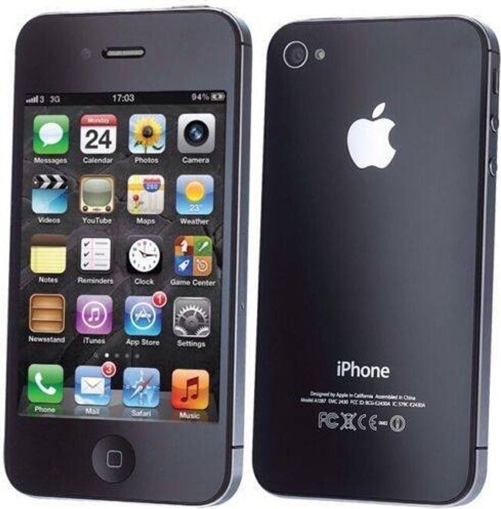 Apple iPhone 4S 16 GB schwarz (T-Mobile Netlock) Produktbild 