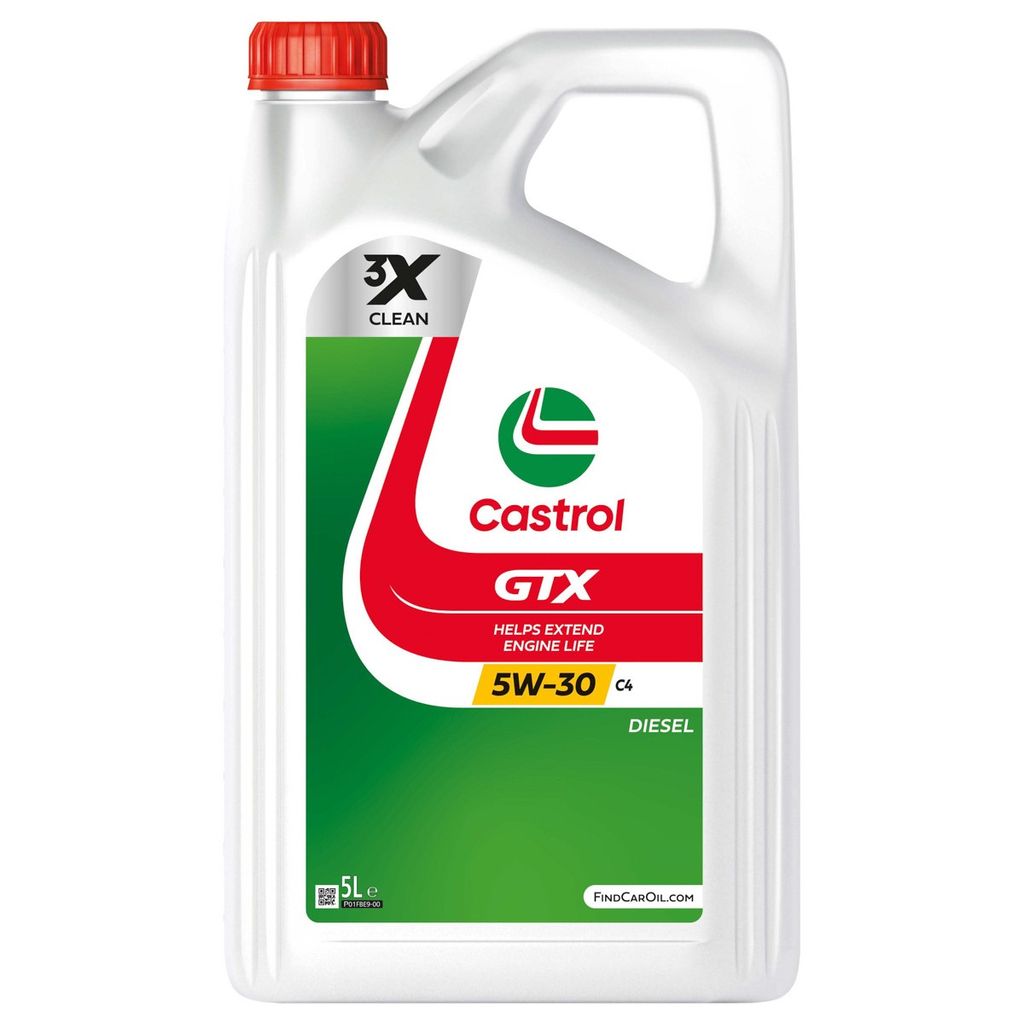 5 Liter CASTROL 5W-30 GTX C4 MB 226.51 Renault RN0720