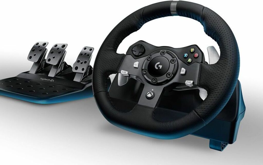 Logitech Driving Force G920 Gaming-Lenkrad - USB - Schwarz