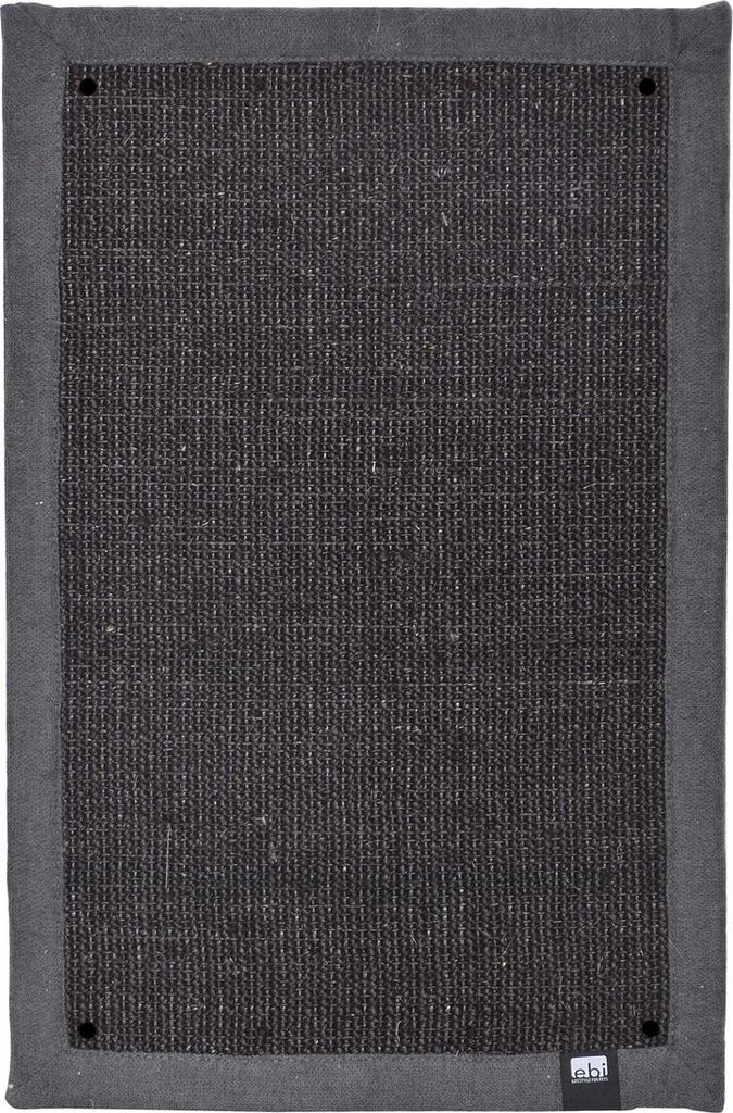 EBI Eck-Kratzmatte Krappa - 58 x 38cm - schwarz