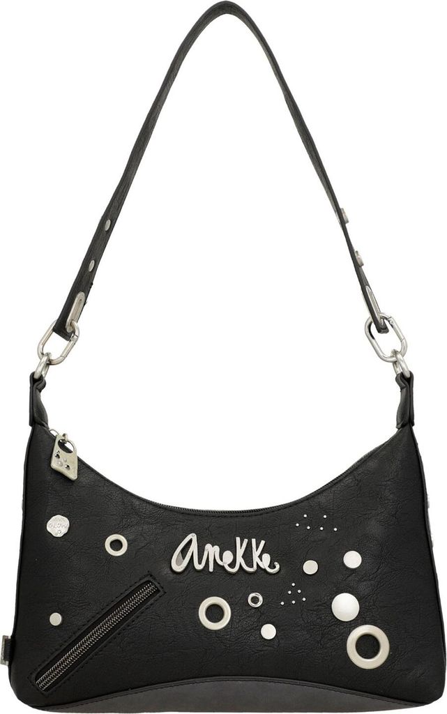 Anekke Schultertasche Core Crust Shoulder Bag Black schwarz