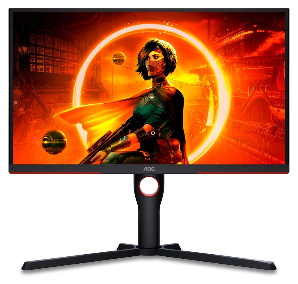 AOC 62,2cm (24,5") 25G3ZM/BK 16:09 2xHDMI+DP+USB bl./red Zdjęcie produktu 