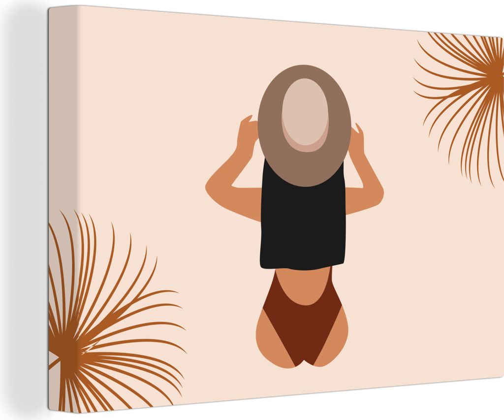 OneMillionCanvasses - Leinwandbilder - 150x100 cm, Sommer - Frauen - Kleidung, Wandbilder Kunstdruck Wanddekoration