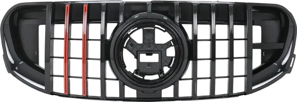 Grille de Radiateur GTR pour Mercedes GLS X167 2019-2023 Rouge