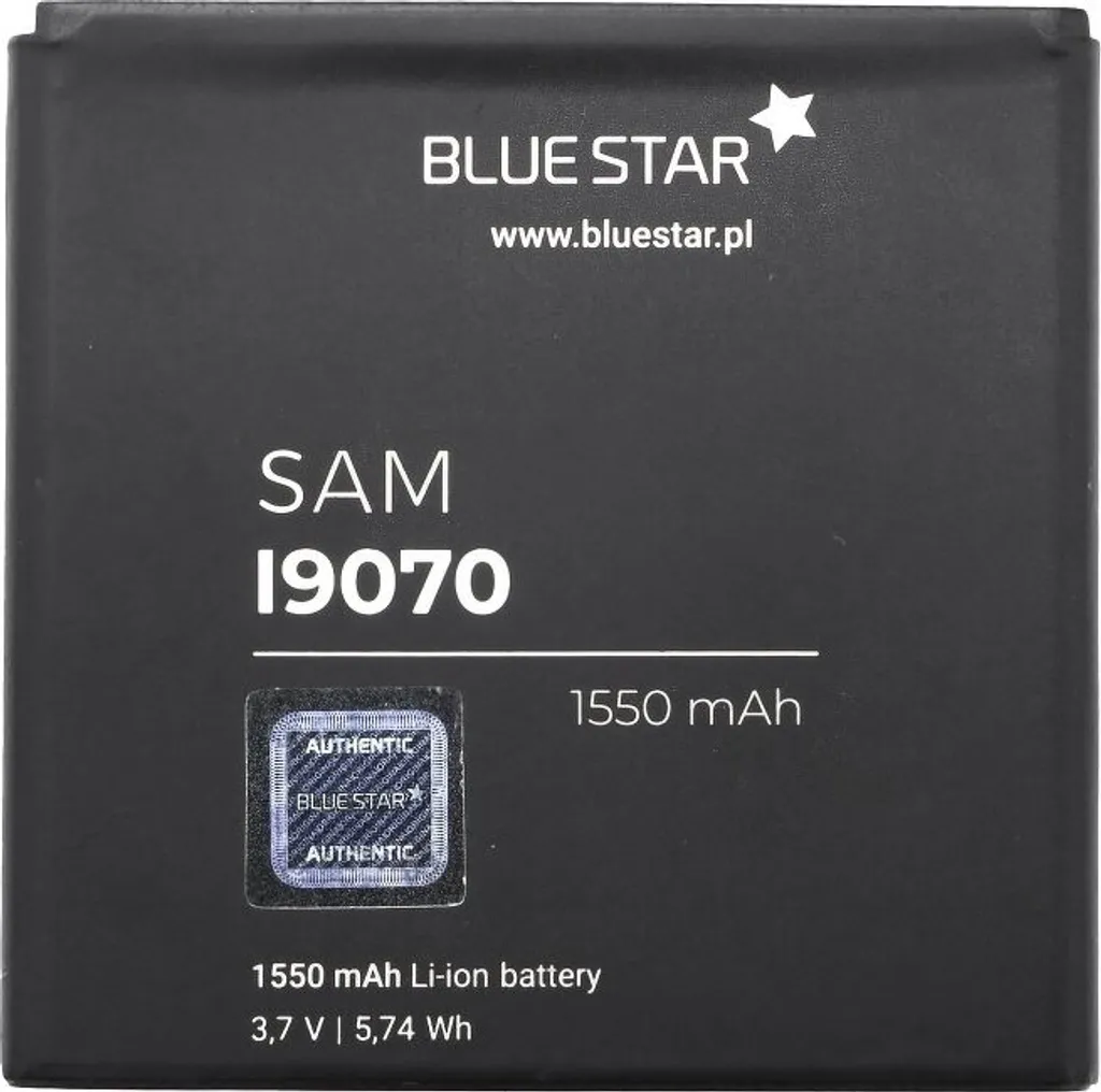 Batteria Samsung I9070 Galaxy S Advance Bluestar 1550 mAh EB535151VU