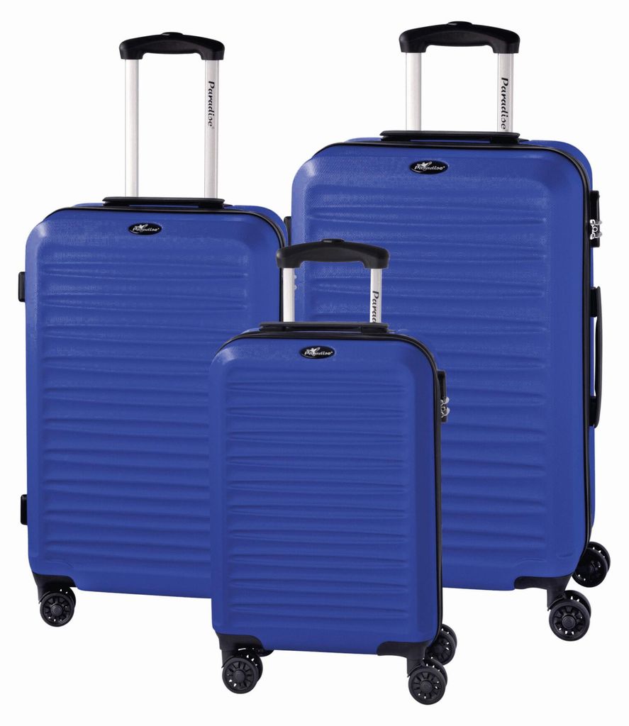 Paradise by CHECK.IN 3-tlg. Kofferset HAVANNA 2.0 Paradise - blau