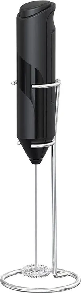Émulsionneur de lait électrique Verk avec socle de rangement noir