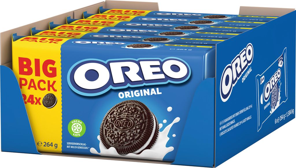 Oreo Original Big Pack 6 x 264g Produktbild 
