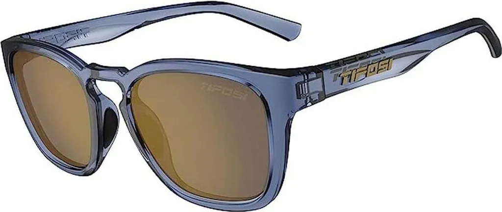 Lunettes de soleil mixtes Tifosi Smirk Golden avec verres miroirs Catégorie 3