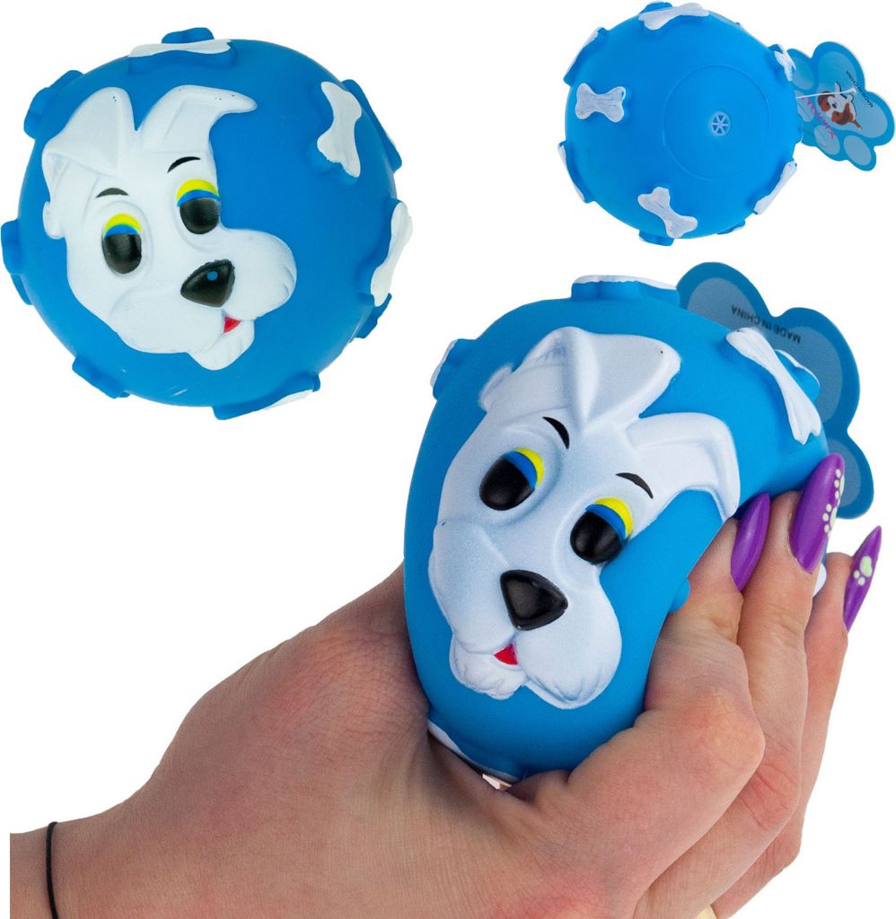 Hund Ball Katze Quietschend Kauen Spielzeug Gummi