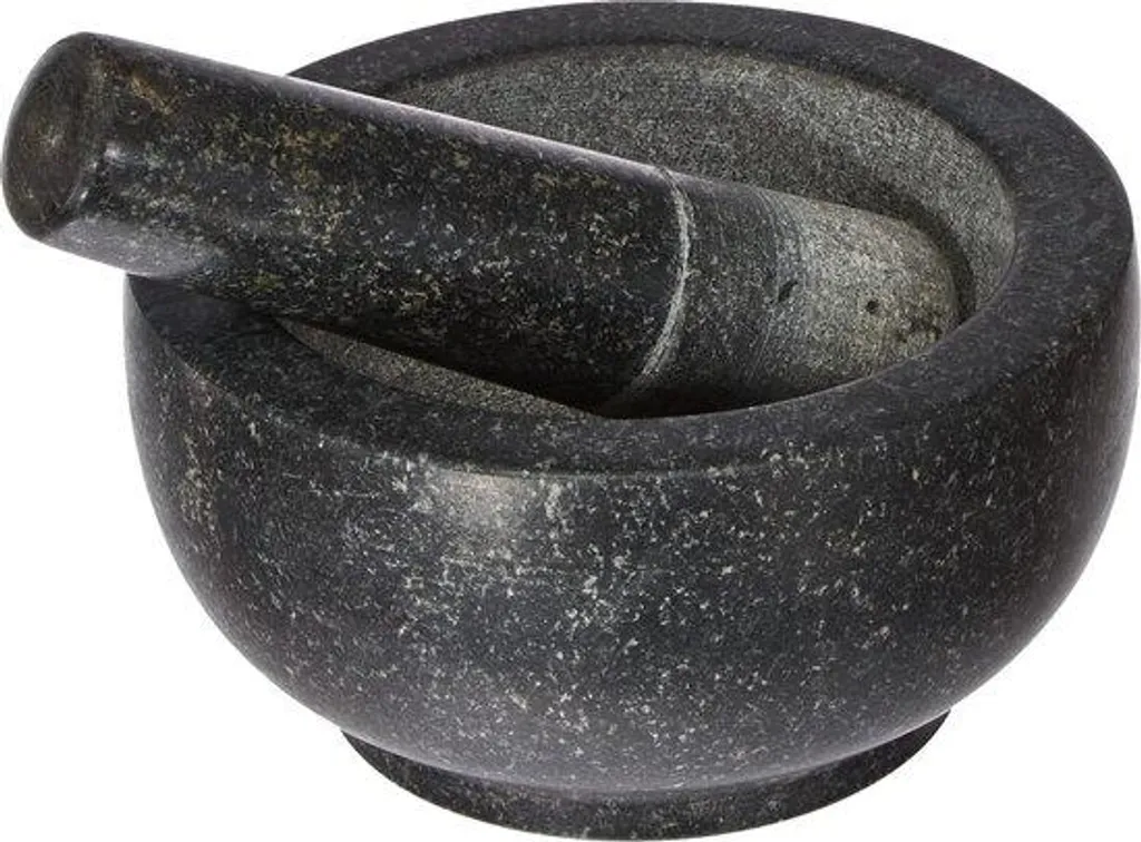 Bol à piler robuste et centrifugeur à sauce avec marteau de cuisine