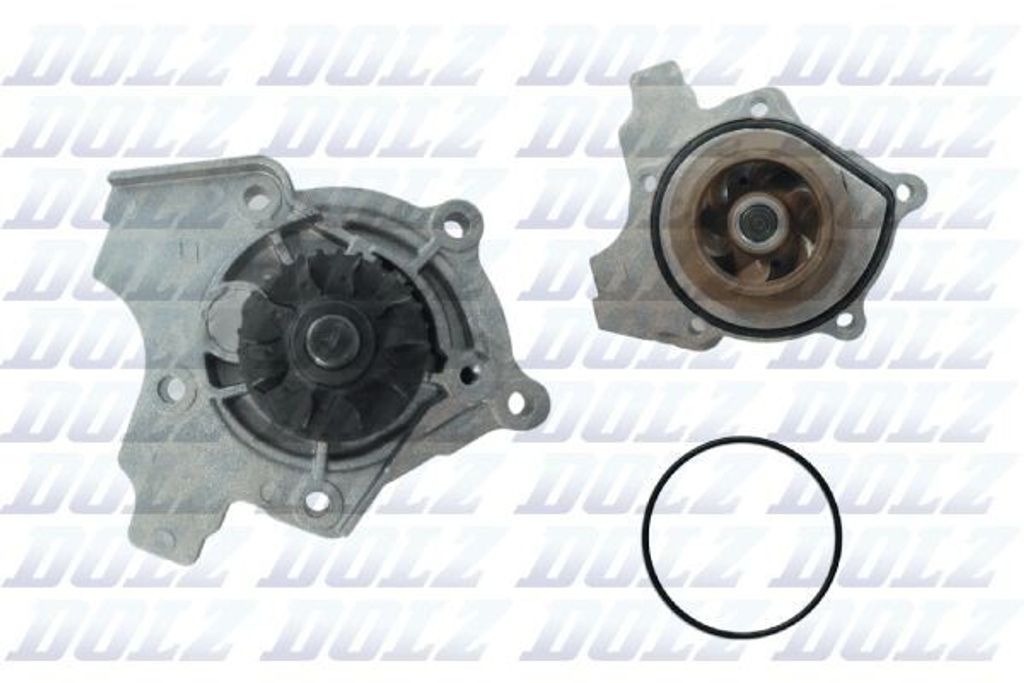 DOLZ Kühlmittelpumpe Wasserpumpe für VW GOLF VI (5K1) A243