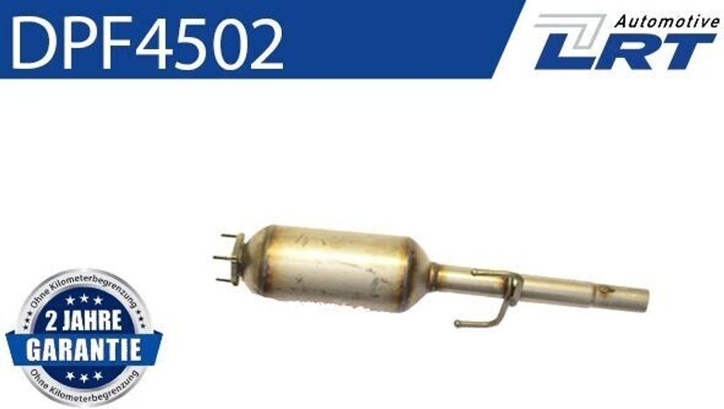 LRT DPF4502 Dieselpartikelfilter DPF Rußpartikelfilter für FORD KA (RU8) Euro 4 Abgasanlage Diesel