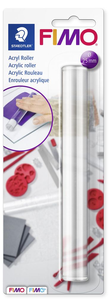 STAEDTLER FIMO 8700 05 Acryl Roller Blisterkarte Produktbild 