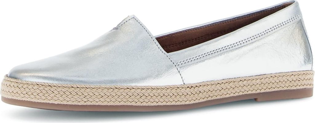 Gabor Espadrilles Damen 31393931373039 Silber 36 EU