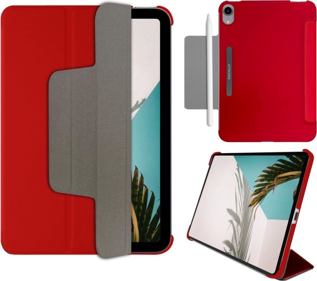 Macally Smart Case Tasche Cover Schutz-Hülle für Apple iPad mini 7 2024 6 2021