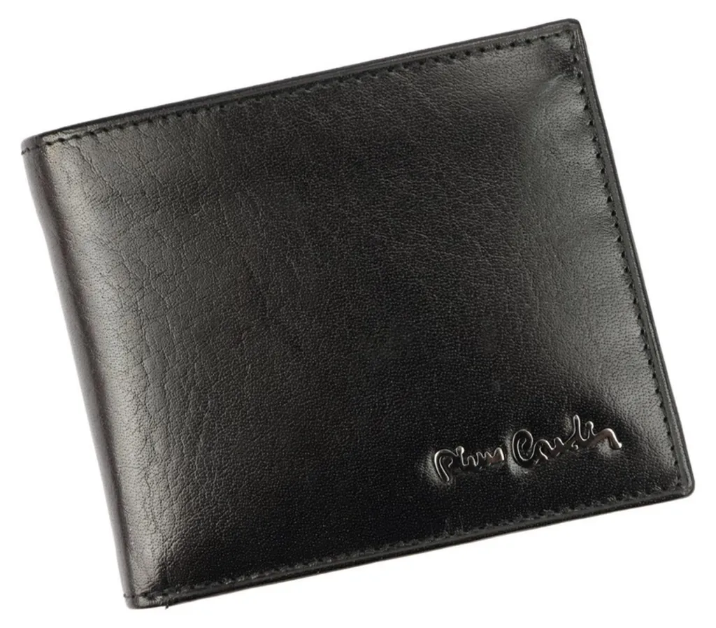 Portefeuille en cuir véritable Pierre Cardin Greg 60795 format italien