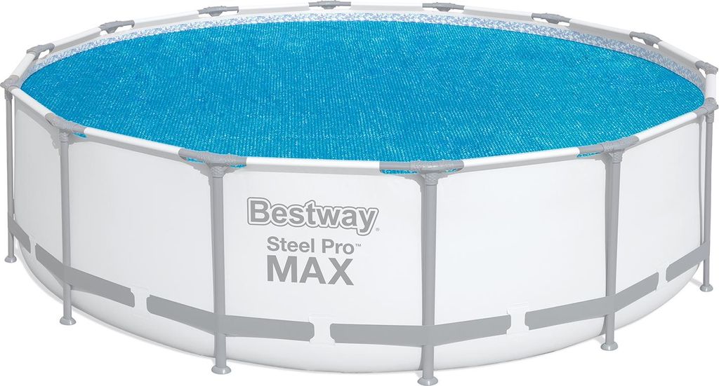 Bestway® PE-Solarabdeckplane Ø 417 cm, blau, rund Produktbild 