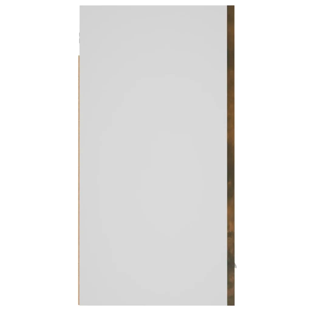 vidaXL Armadio a muro in rovere fumé 60x31x60 cm materiale a base di legno - Armadi da cucina - 8