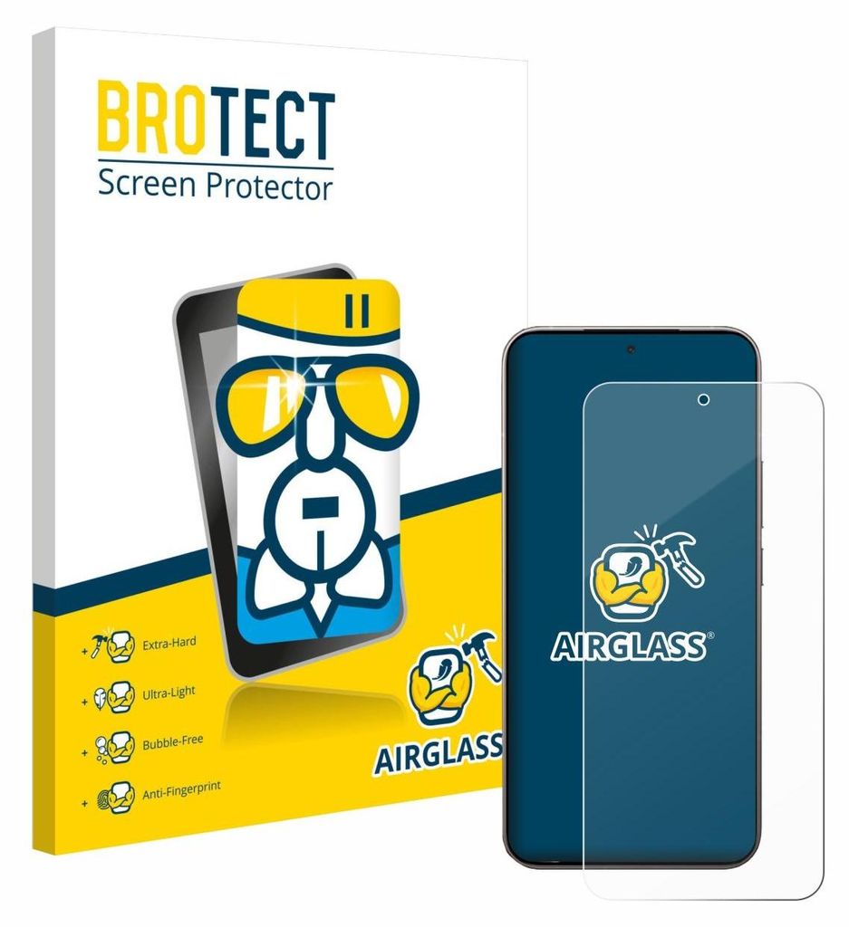 BROTECT Schutzglas für Xiaomi 15T Pro Schutzfolie Panzer Folie Glas Display Schutz klar