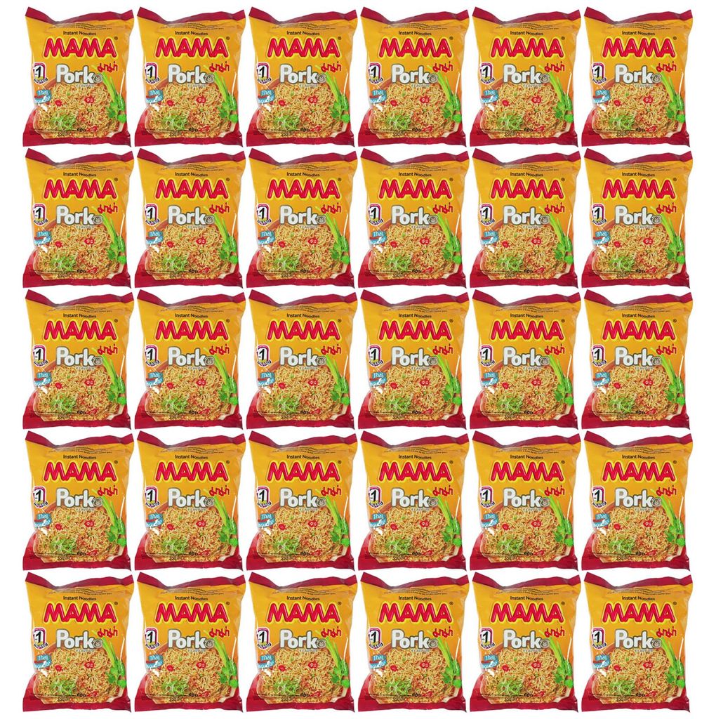 Mama Instantnudel Schwein Geschmack 30x60g Produktbild 