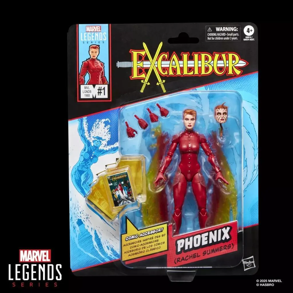 Figurine Marvel Legends Phoenix pour diorama Excalibur de 15 cm