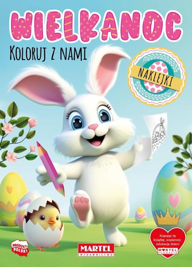 Ostern. Malen Sie mit uns mit Aufklebern