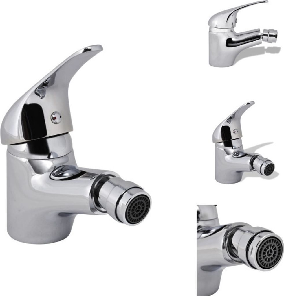 vidaXL Bidet-Wasserhähne 2 Stk. Chrom - Armaturen