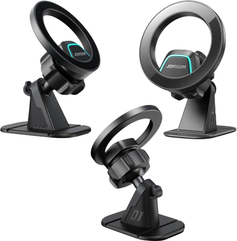Magnetický držák telefonu do auta na palubní desku, černý Obrázek produktu 