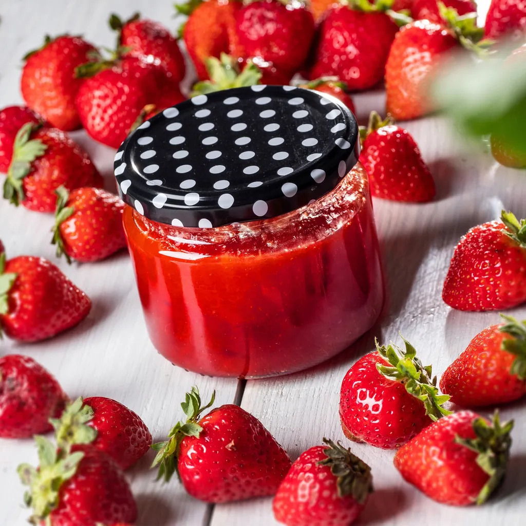Set 50 Barattoli Vetro 330ml KADAX per Marmellata e Conserve Alimentari - 8