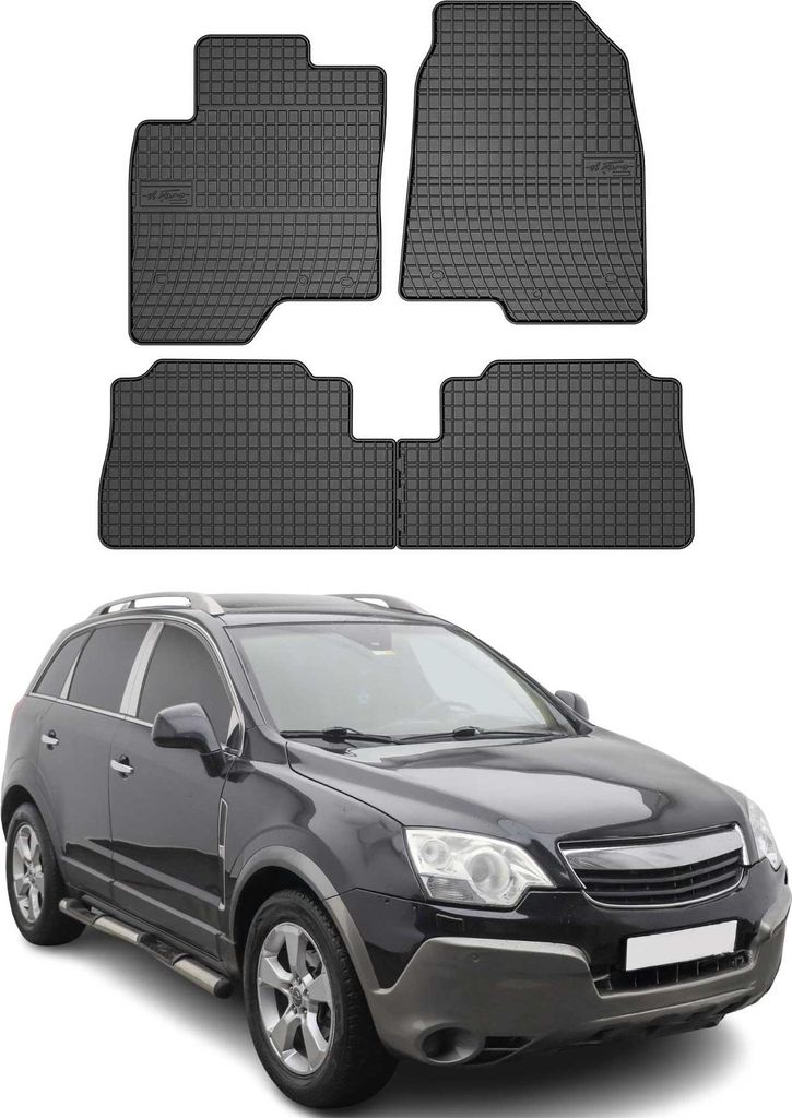 OMAC Gummi Fußmatten für Opel Antara 2006-2017 Automatten Produktbild 