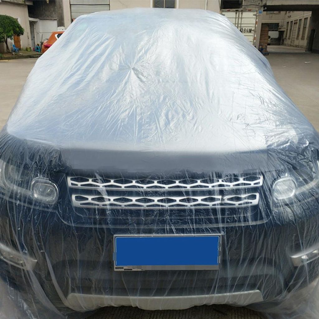 1Pcs Auto Abdeckung Im Freien Wasserdicht Staub Regen Schnee Beständig Schutz Temporäre Einweg