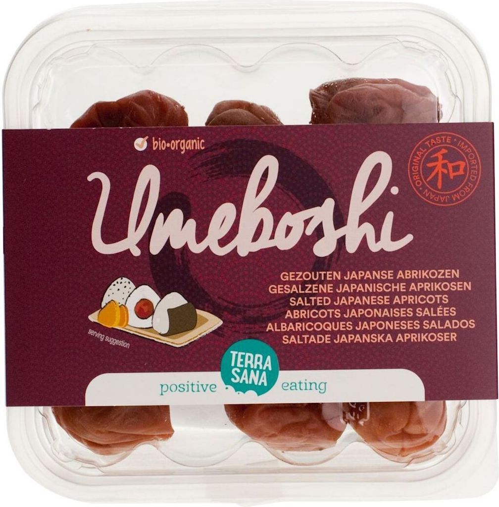 UMEBOSHI (GESÄUERTE JAPANISCHE APRIKOSEN) OHNE KERN  150 g Produktbild 