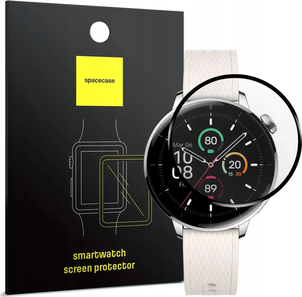 Vetro Ibrido Spacecase per OnePlus Watch 3 43mm | Design Invisibile