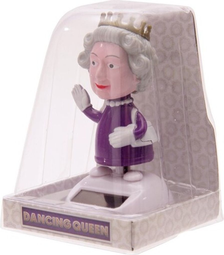 Queen Elizabeth, Dancing Queen , solar powered novelty, New In Package